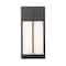 Z-Lite Nyx 2 Light Outdoor Wall Light, 6in. W x 13in. H, Black 5014S-BK-LED - alternate 3